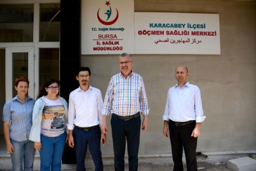Bursa'da Suriyeliler in Salk Merkezi Alacak