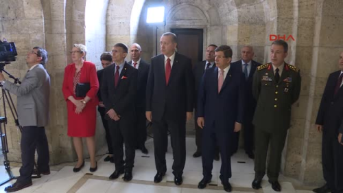 Cumhurbakan Erdoan Antkabir'deki Nobel dl Takdim Treni'nde - 2