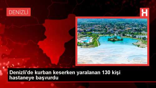 Denizli'de Kurban Kesimi Srasnda Yaralanan 130 Kii Hastanelere Bavurdu