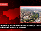 Diyarbak�r'da �ocuklar�n di� tedavisinden korkmamas� i�in hastaneler resimlerle s�slendi