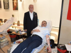 Erzurum Valisi Mustafa ifti, 40'nc kez kan banda bulundu