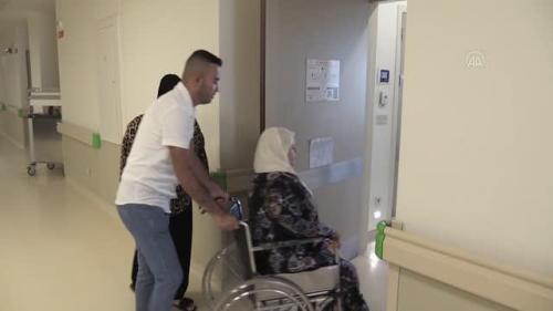 ESKEHR - ki yldr yryemeyen Irakl hasta Trkiye'de salna kavutu