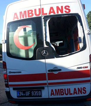 Gezi Park Olaylar Ambulanslar da Vurdu