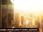 Halsizli�in alt�nda yatan 9 neden a��kland�