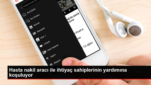 Hasta nakil arac ile ihtiya sahiplerinin yardmna kouluyor