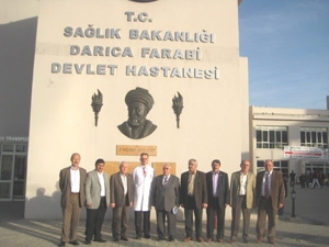 l Genel Meclis yeleri Darca Farabi Hastanesi'nde!