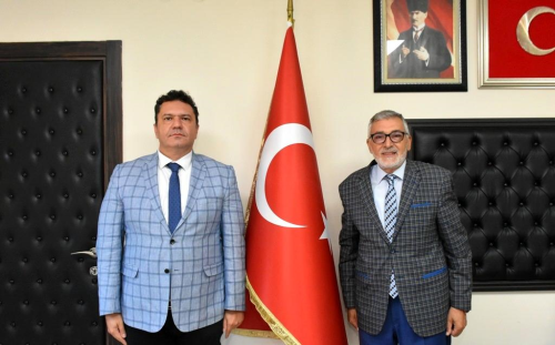 nn Belediye Bakan Kadir Bozkurt, Eskiehir l Salk Mdr Prof. Dr. Uur Bilge'yi konuk etti