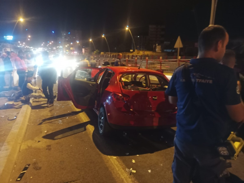 Kayseri'de trafik kazas: 4 kii yaraland