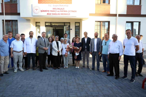 Melikgazi Belediyesi kriye Yazc ve Fatma etiner Aile Sal Merkezi ve Kapal Pazaryeri Aln Gerekletirdi