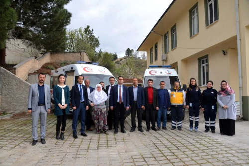Mihalgazi'de Ambulans Teslim Treni