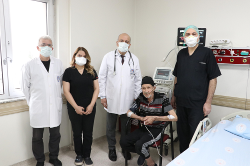 Son dakika haberleri | Kayseri Devlet Hastanesinin tek Kovid-19 hastas taburcu edilmeyi bekliyor