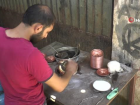 100 Derecelik Kavurucu S�cakl�kta Bak�r Kalayl�yor