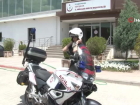 112'nin tek motosikletli kad�n acil t�p teknisyeni 4 y�ld�r g�revinin ba��nda