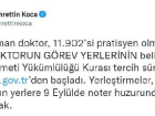 13 bin 163 doktorun DHY tercih süreci başladı