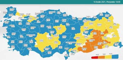 17 Aralk Cuma 2021 korona tablosu Bugnk corona vaka says akland m? 17 Aralk koronavirsten ka kii ld?