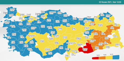3 Kasm aramba 2021 korona tablosu Bugnk corona vaka says akland m? 3 Kasm koronavirsten ka kii ld?