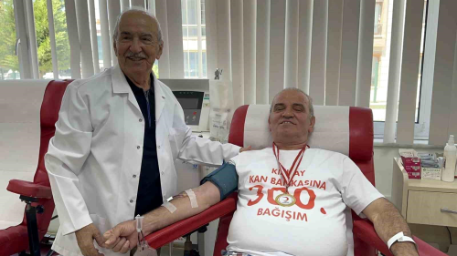 63 yandaki Emin ahin, 467. kan ban gerekletirdi