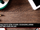 65 Ya� �zeri Ki�ilerin Su ��me �ste�i Azal�yor