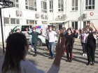 8 Eyl�l D�nya Fizyoterapistler G�n�'nde mesaiye egzersiz yaparak ba�lad�lar