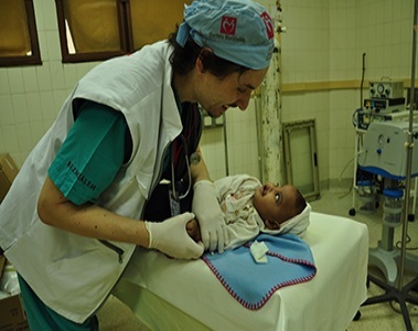 40 Moritanyal ocuk, Yeryz Doktorlar ile gld