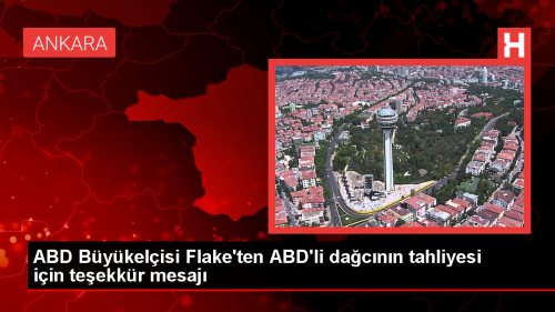 ABD Bykelisi Flake, Mersin'deki kurtarma operasyonuna teekkr etti