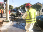 ABD'de Hepatit A Salg�n� Y�z�nden Sokaklar �ama��r Suyuyla Y�kan�yor!