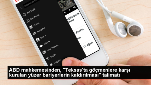 ABD - Meksika Snrnda Yzer Bariyerlerin Kaldrlmas Talimat