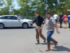Acemi kasaplar hastanelik oldu