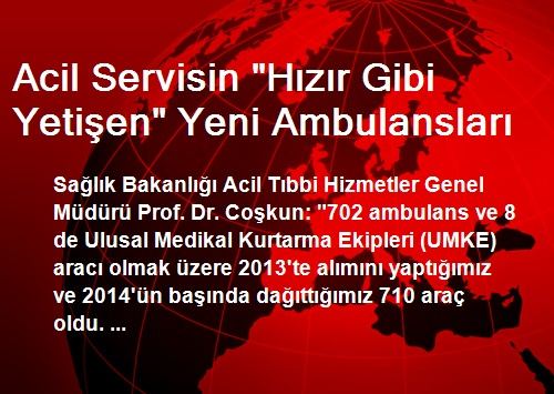 Acil Servisin 