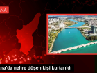 Adana'da Nehirde Bo�ulma Tehlikesi Ge�iren Ki�i �tfaiye Taraf�ndan Kurtar�ld�
