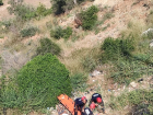 Adana'da Yama�tan D��en Ki�i �tfaiye Ekiplerince Kurtar�ld�