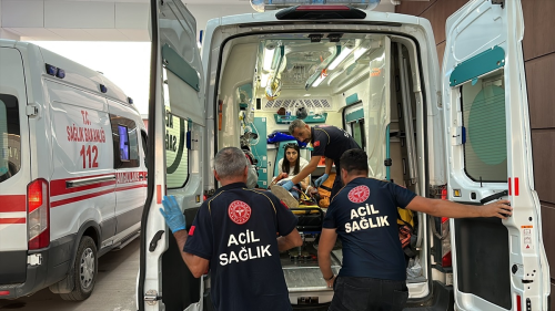 Adyaman'da motosiklet kazas: 2 kii yaraland