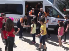 AFAD ekiplerinden ilgin� bayram kutlamas�