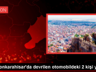 Afyonkarahisar'da tarlaya devrilen otomobilde 2 ki�i yaraland�