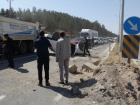 A�r�'da d���n konvoyunda kaza: 5 yaral�