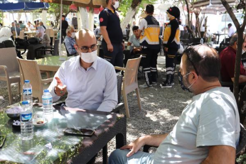 Ar Salk Mdr, halk ikna edip aya gtrd