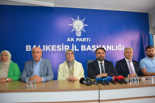 AK Parti Balkesir l Bakan Ekrem Baaran grevinden ayrld