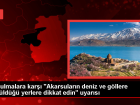 Akarsular�n deniz ve g�llere d�k�ld��� yerlerde y�zme tehlikeli