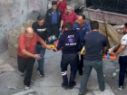 Aksaray'da Balkondan D��en Ki�i Yaraland�