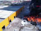 Aksaray'da geri d�n���m tesisinde yang�n ��kt�