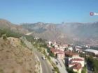 Amasya'da Har�ena Kalesi Yak�n�ndaki Ormanl�k Alanda Yang�n