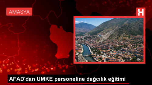 Amasya'da UMKE'ye temel daclk eitimi verildi