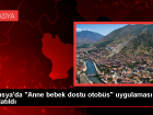 Amasya l Salk Mdrl, Anne Stn zendirmek in 'Anne Bebek Dostu Otobs' Uygulamasn Hayata Geirdi
