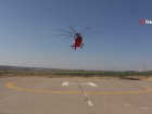 Ambulans helikopter 2,5 ya��ndaki Eda i�in havaland�