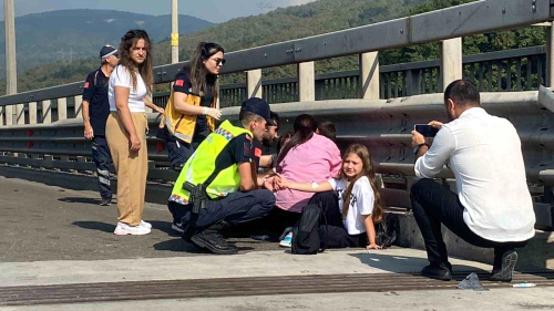Anadolu Otoyolu'nda meydana gelen trafik kazasnda 5 kii yaraland