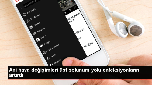 Ani hava deiimleri st solunum yolu enfeksiyonlarn artrd