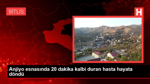 Anjiyo esnasnda 20 dakika kalbi duran hasta hayata dnd