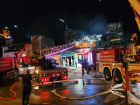 Ankara'da bir zincir markette ��kan yang�n b�y�k hasara yol a�t�
