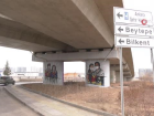 Ankara'da T�p Bayram�'na �zel grafitiler