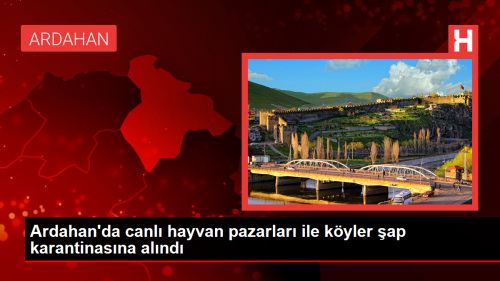 Ardahan'da ap Hastalna Kar Karantina Uygulamas Balatld